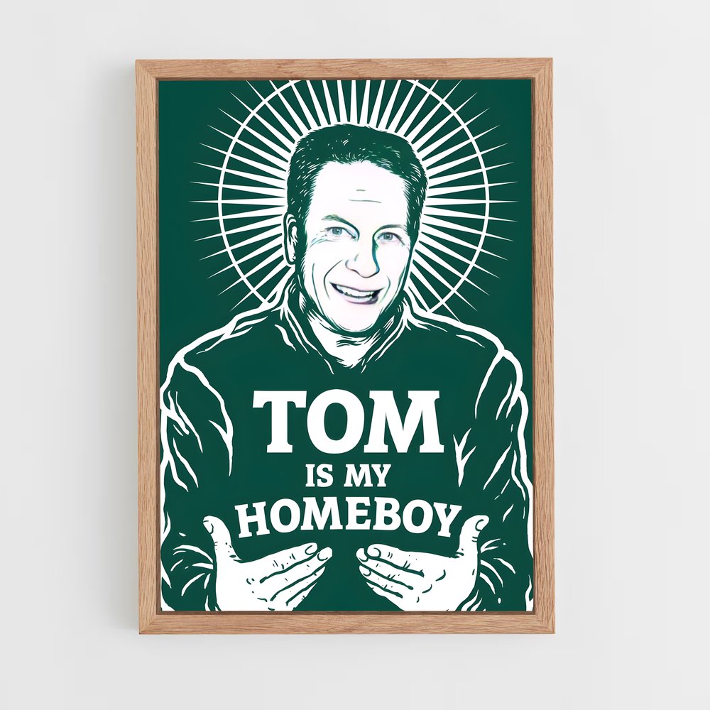 Poster Tom's Vibe – affiche Basketball (vue 4)